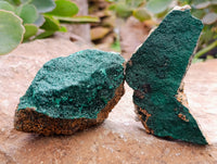 Natural Crystalline and Botryoidal  Malachite Specimens x 6 From Tenke Fungurume, Congo - Toprock Gemstones and Minerals 
