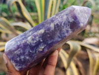 Polished Lepidolite Points x 4 From Vakinankaratra, Madagascar - Toprock Gemstones and Minerals 