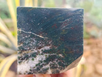 Polished Ocean Jasper Cubes x 2 From Marovato, Madagascar
