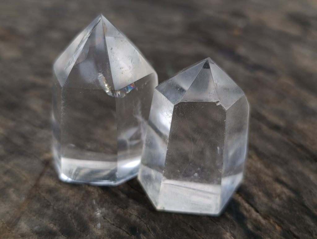 Polished Clear Quartz Crystals x 37 From Madagascar - Toprock Gemstones and Minerals 
