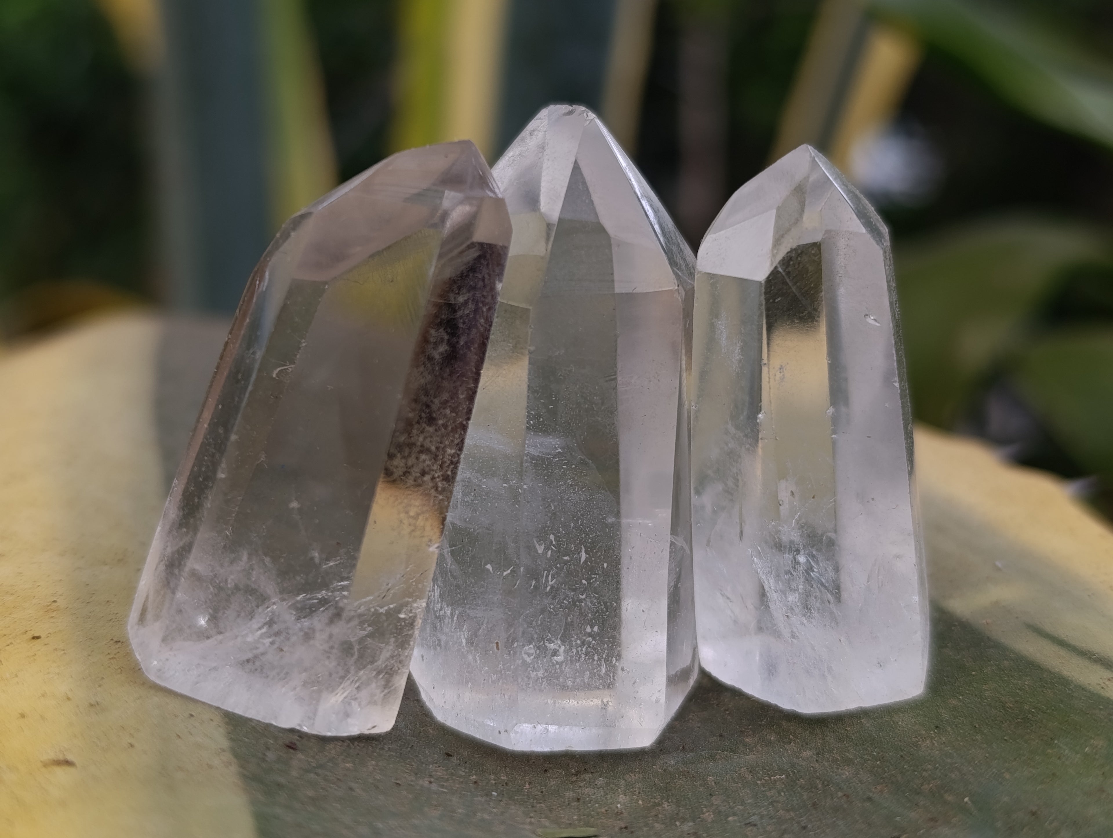 Polished Clear Quartz Crystals x 37 From Madagascar - Toprock Gemstones and Minerals 