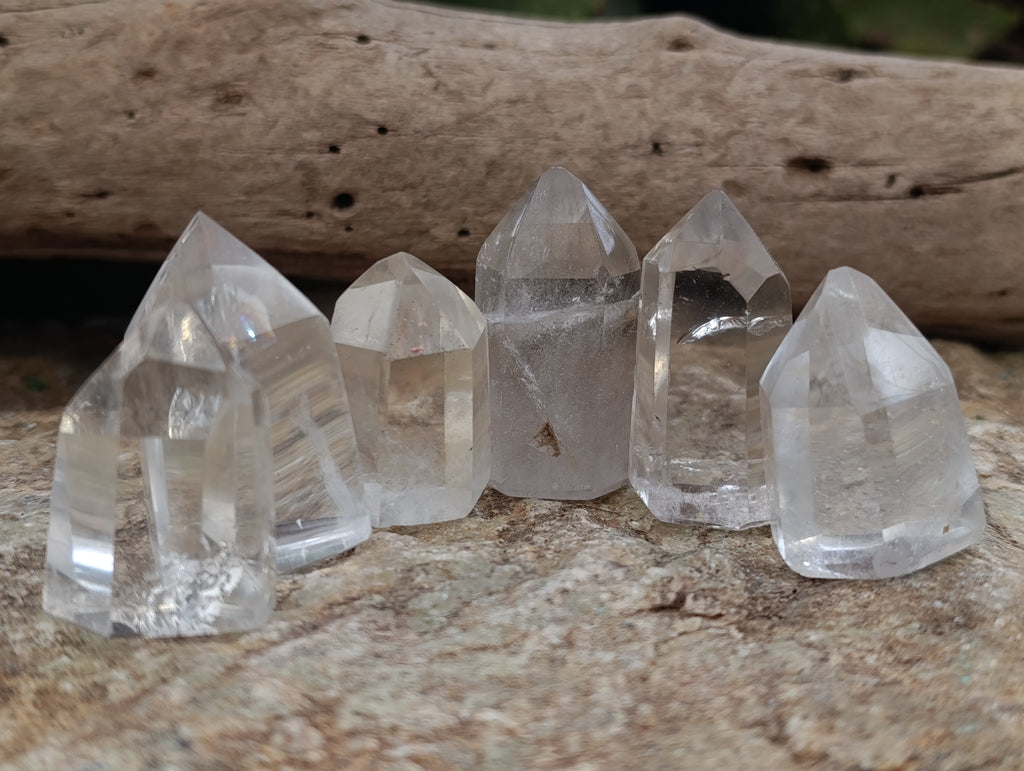 Polished Clear Quartz Crystals x 37 From Madagascar - Toprock Gemstones and Minerals 