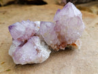 Natural Amethyst Spirit Quartz Clusters x 12 From Boekenhouthoek, South Africa - Toprock Gemstones and Minerals 