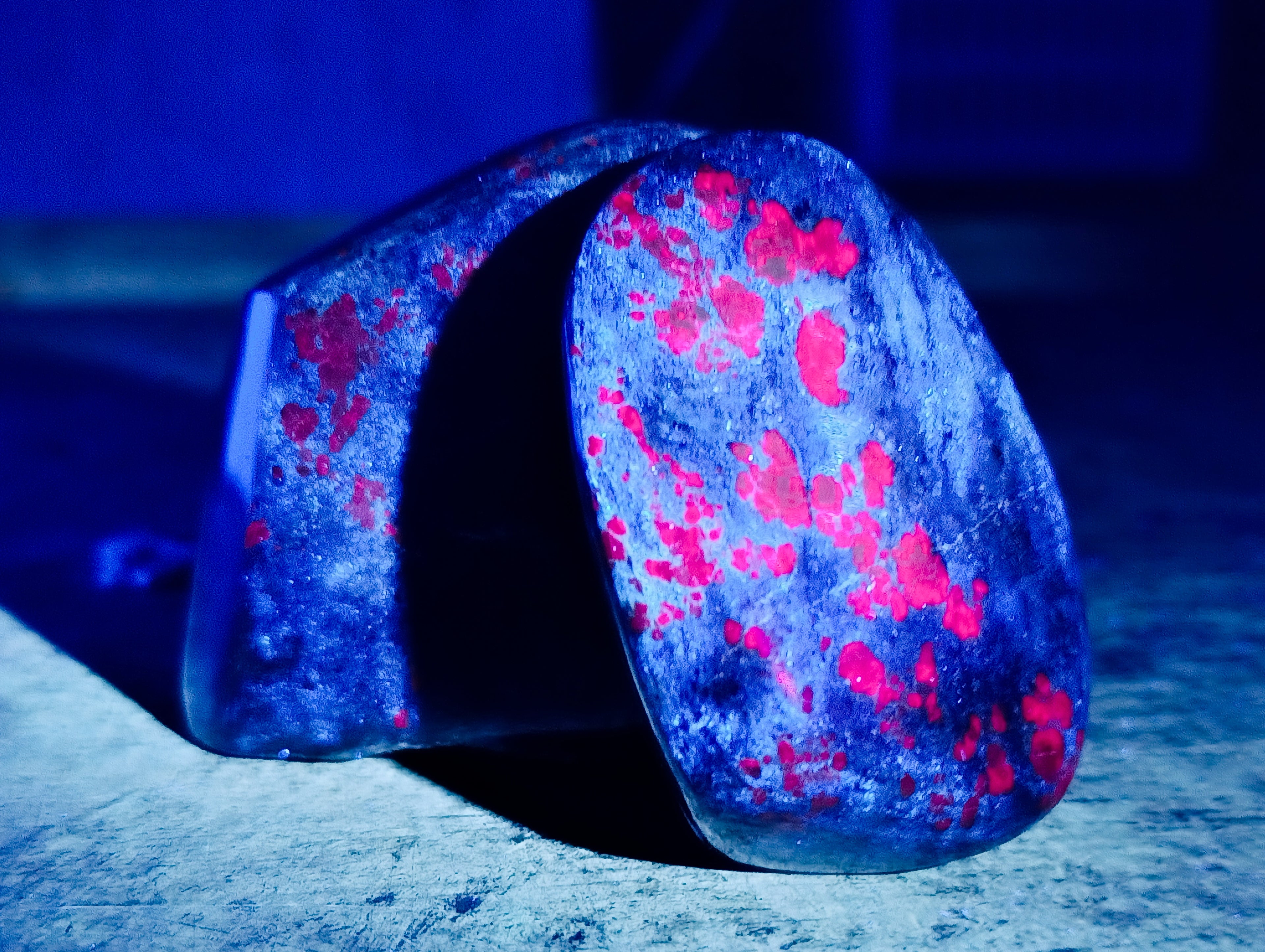 Polished Ruby Corundum In Chrome Verdite Free Forms x 6 From Zimbabwe - Toprock Gemstones and Minerals 