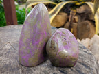 Polished Stichtite Standing Free Forms x 2 From Barberton, South Africa - Toprock Gemstones and Minerals 