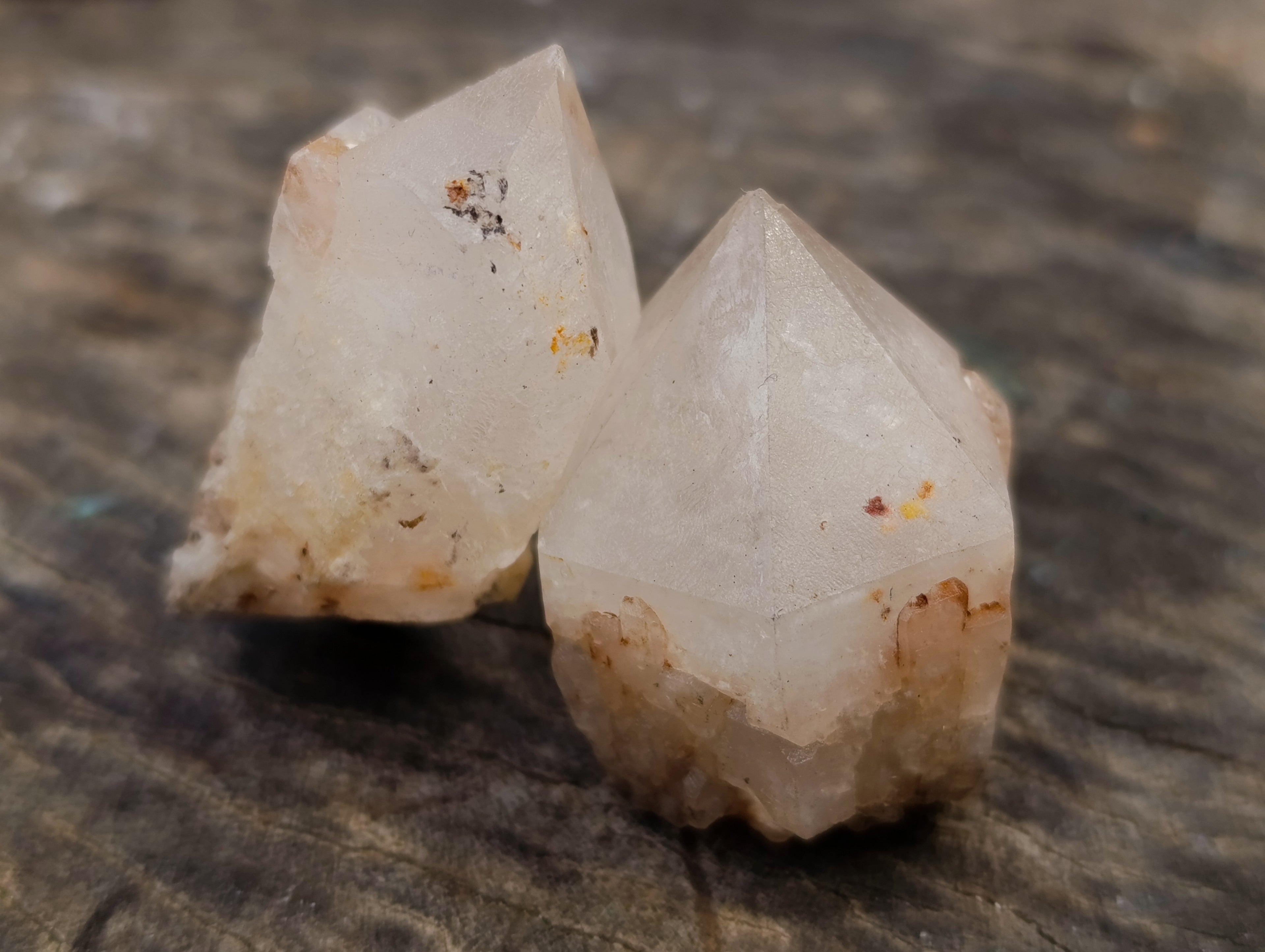 Natural Pineapple Candle Quartz Crystals x 37 From Antsirabe, Madagascar - Toprock Gemstones and Minerals 