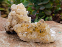 Natural Limonite Quartz Clusters x 21 From Solwezi, Zambia - Toprock Gemstones and Minerals 