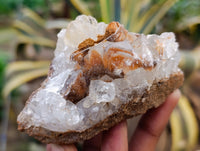 Natural Limonite Quartz Clusters x 21 From Solwezi, Zambia - Toprock Gemstones and Minerals 