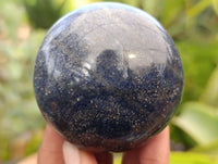Polished Lazulite Palm Stones x 12 From Madagascar