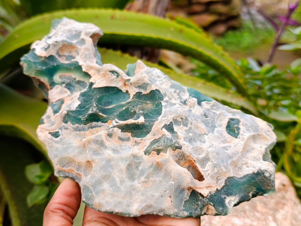 Polished On One Side Emerald Mtorolite Plates x 2 From Mutorashanga, Zimbabwe - Toprock Gemstones and Minerals 