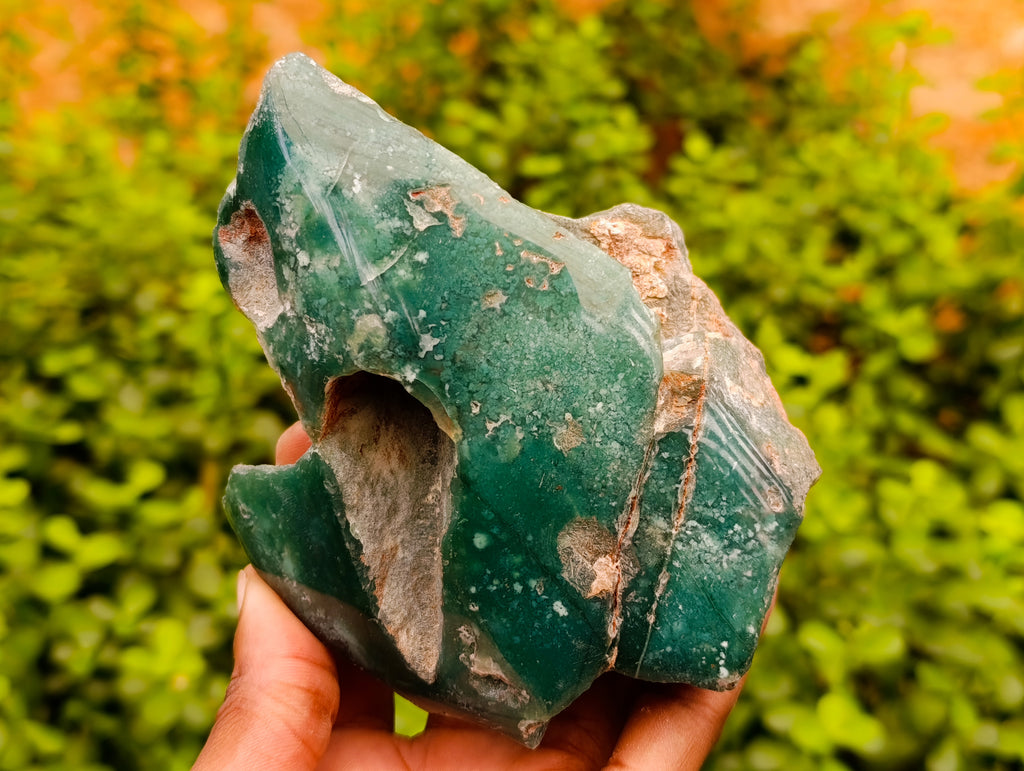 Polished On One Side Emerald Mtorolite Plates x 2 From Mutorashanga, Zimbabwe - Toprock Gemstones and Minerals 