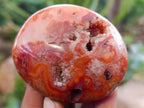 Polished Carnelian Palm Stones x 14 From Madagascar - Toprock Gemstones and Minerals 