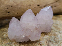 Natural Amethyst Spirit Quartz Clusters x 12 From Boekenhouthoek, South Africa