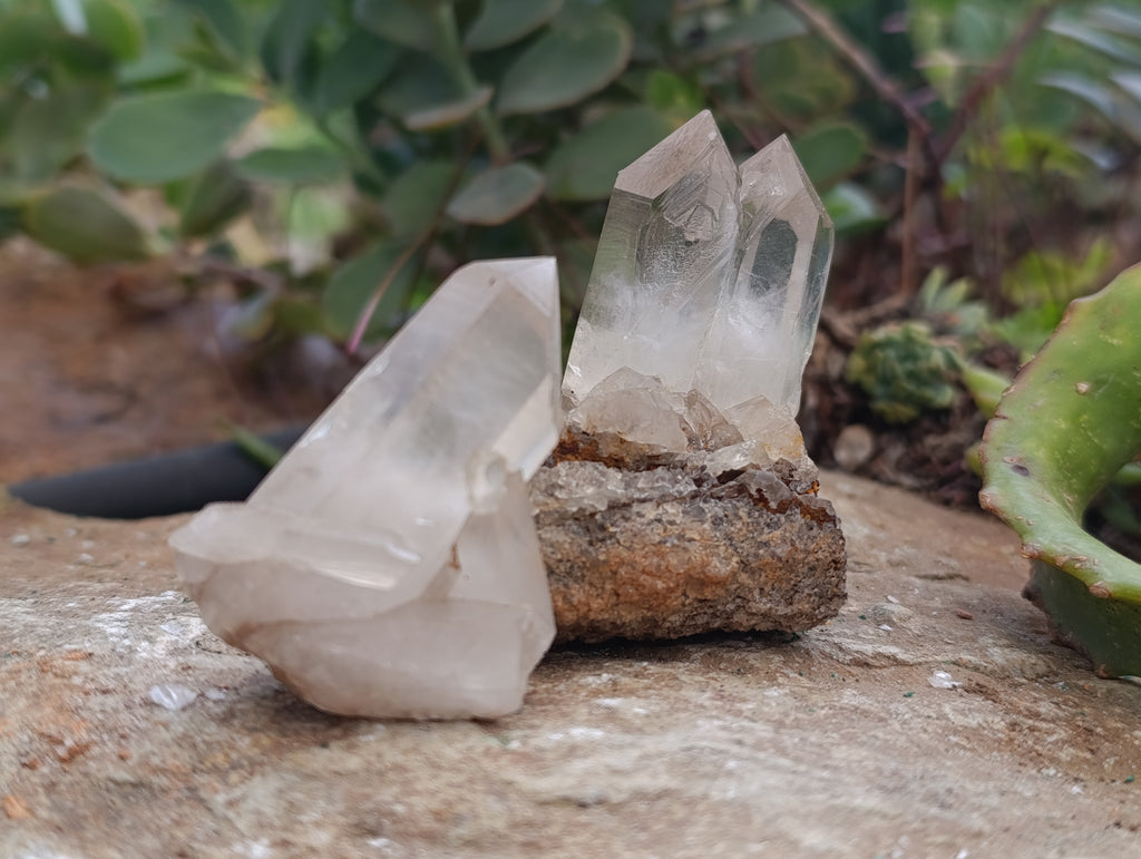 Natural Quartz Clusters x 24 From Madagascar - Toprock Gemstones and Minerals 