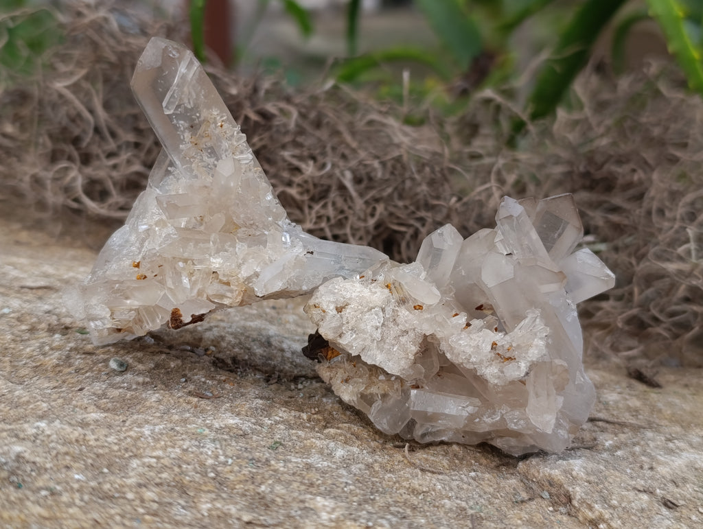 Natural Quartz Clusters x 24 From Madagascar - Toprock Gemstones and Minerals 