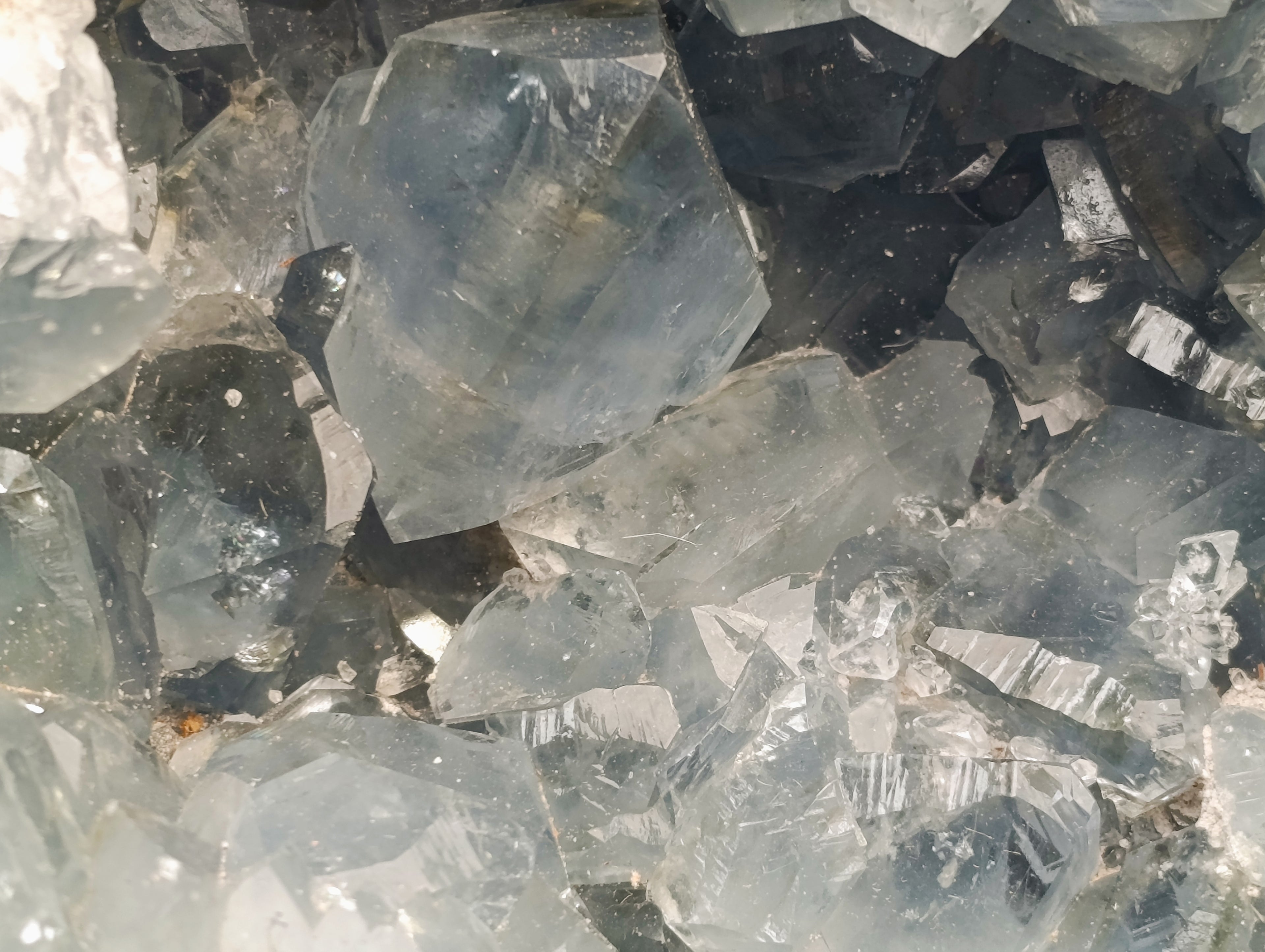 Natural Large Celestite Geode Specimen x 1 From Sakoany, Madagascar - Toprock Gemstones and Minerals 