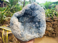 Natural Large Celestite Geode Specimen x 1 From Sakoany, Madagascar - Toprock Gemstones and Minerals 