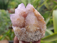 Natural Amethyst Spirit Quartz Clusters x 2 From Boekenhouthoek, South Africa