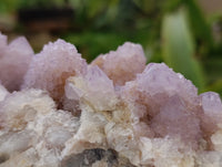 Natural Amethyst Spirit Quartz Clusters x 2 From Boekenhouthoek, South Africa