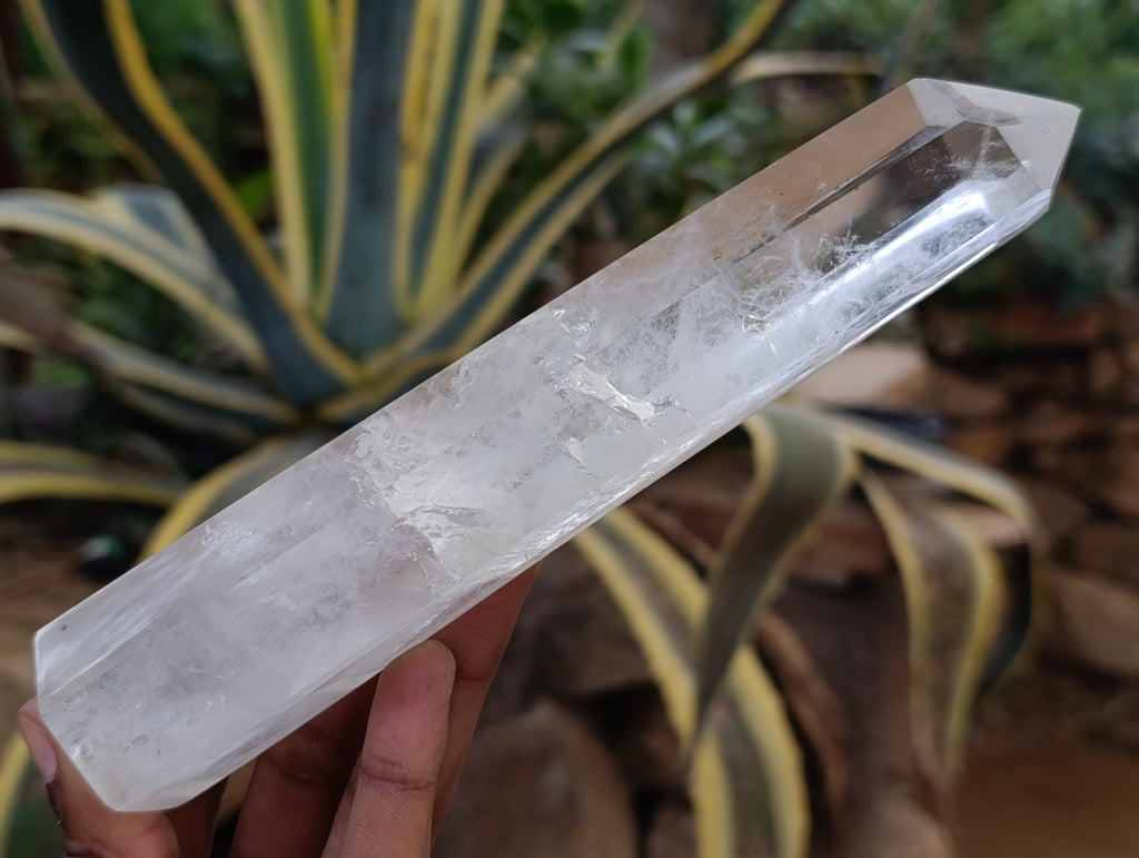 Polished Clear Quartz Crystals x 4 From Madagascar - Toprock Gemstones and Minerals 
