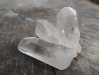 Natural Single Clear Quartz Crystals x 35 From Madagascar