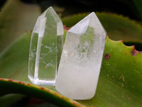 Polished Clear Quartz Crystals x 20 From Madagascar