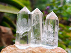 Polished Clear Quartz Crystals x 20 From Madagascar - Toprock Gemstones and Minerals 