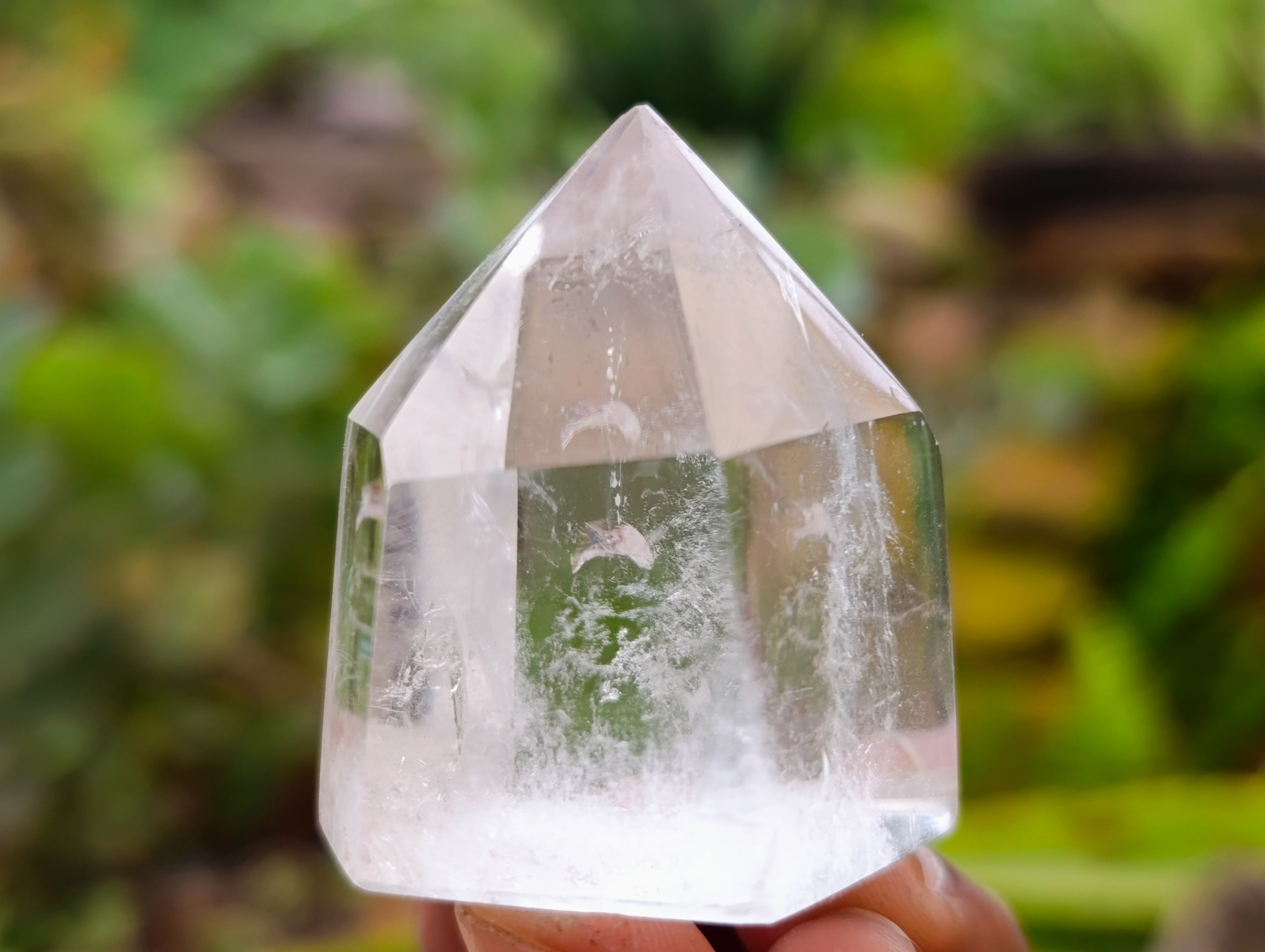 Polished Clear Quartz Crystals x 20 From Madagascar - Toprock Gemstones and Minerals 