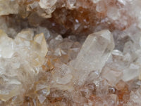 Natural Limonite Quartz Clusters x 2 From Solwezi, Zambia - Toprock Gemstones and Minerals 