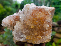 Natural Limonite Quartz Clusters x 2 From Solwezi, Zambia - Toprock Gemstones and Minerals 