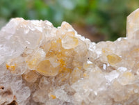 Natural Limonite Quartz Clusters x 2 From Solwezi, Zambia - Toprock Gemstones and Minerals 