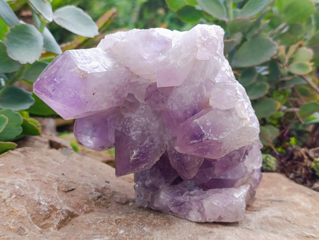Natural Jacaranda Amethyst Quartz Cluster 1 x from Mumbwa, Zambia - Toprock Gemstones and Minerals 