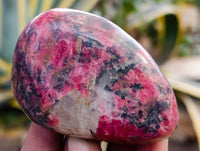 Polished Rhodonite Free Form x 6 From Ambindavato, Madagascar