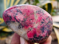 Polished Rhodonite Free Form x 6 From Ambindavato, Madagascar