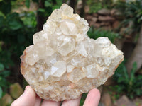 Natural Limonite Quartz Clusters x 6 From Solwezi, Zambia - Toprock Gemstones and Minerals 