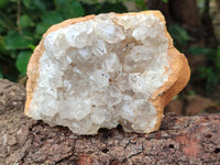 Natural Limonite Quartz Clusters x 6 From Solwezi, Zambia - Toprock Gemstones and Minerals 