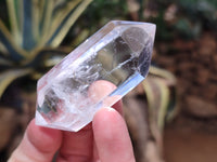 Polished Double Terminated Quartz Crystals x 12 From Madagascar
