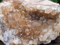 Natural Limonite Quartz Clusters x 2 From Solwezi, Zambia - Toprock Gemstones and Minerals 