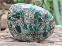 Polished Emerald Mica In Matrix Free Forms x 6 From Mutoko, Zimbabwe - Toprock Gemstones and Minerals 