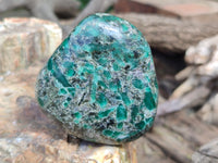 Polished Emerald Mica In Matrix Free Forms x 6 From Mutoko, Zimbabwe - Toprock Gemstones and Minerals 