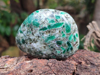 Polished Emerald Mica In Matrix Free Forms x 6 From Mutoko, Zimbabwe - Toprock Gemstones and Minerals 