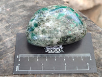 Polished Emerald Mica In Matrix Free Forms x 6 From Mutoko, Zimbabwe - Toprock Gemstones and Minerals 