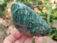 Polished Emerald Mica In Matrix Free Forms x 6 From Mutoko, Zimbabwe - Toprock Gemstones and Minerals 