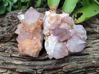 Natural Ametrine Spirit Quartz Clusters x 5 From Boekenhouthoek, South Africa