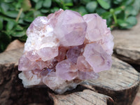 Natural Ametrine Spirit Quartz Clusters x 5 From Boekenhouthoek, South Africa