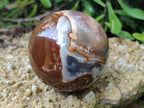 Polished Polychrome Jasper Spheres x 2 From Northwest Coast, Madagascar - Toprock Gemstones and Minerals 