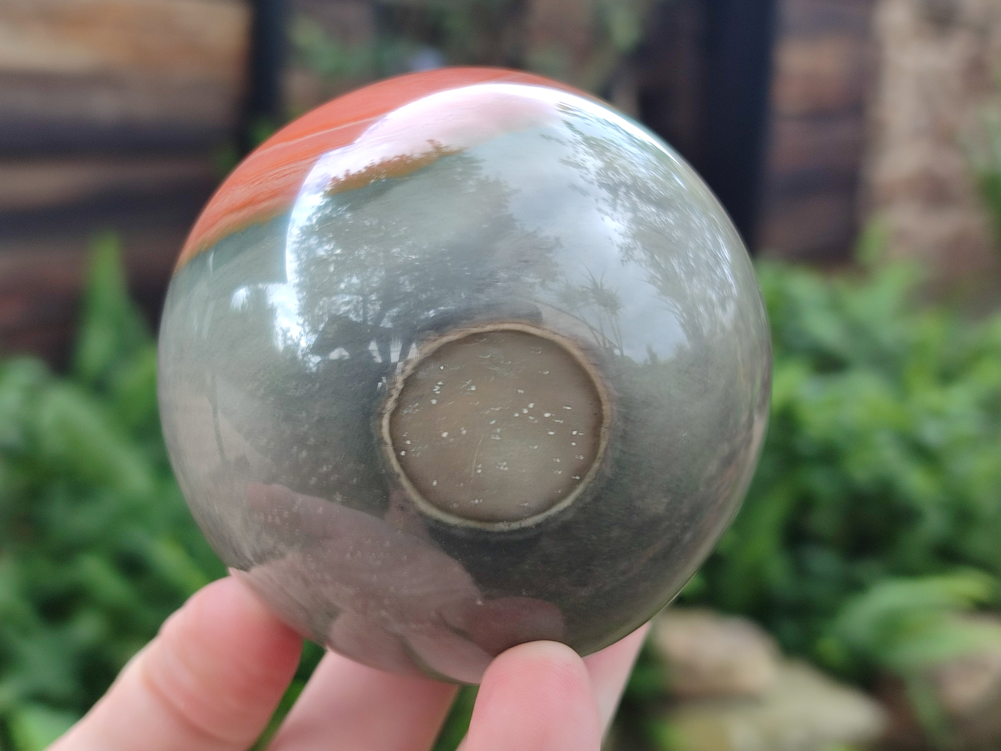 Polished Polychrome Jasper Spheres x 2 From Northwest Coast, Madagascar - Toprock Gemstones and Minerals 