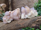 Natural Amethyst Spirit Quartz Clusters x 12 From Boekenhouthoek, South Africa - Toprock Gemstones and Minerals 