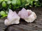 Natural Amethyst Spirit Quartz Clusters x 12 From Boekenhouthoek, South Africa - Toprock Gemstones and Minerals 