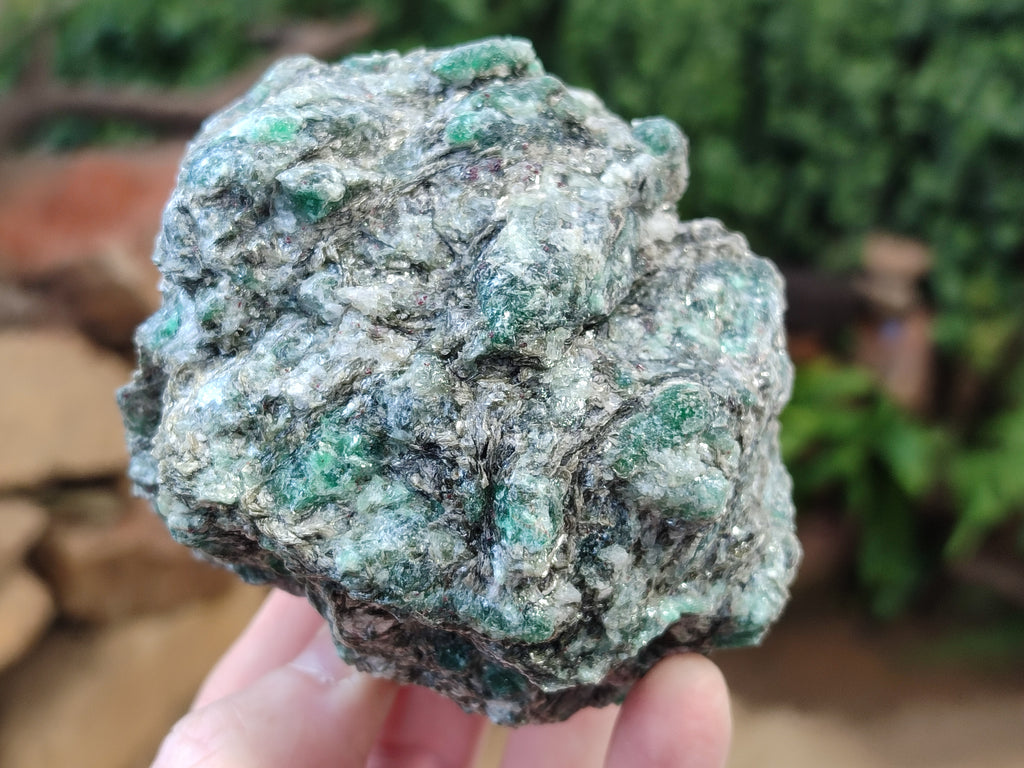 Natural Emerald Mica In Matrix Cobbed Specimens x 3 From Mutoko, Zimbabwe - Toprock Gemstones and Minerals 